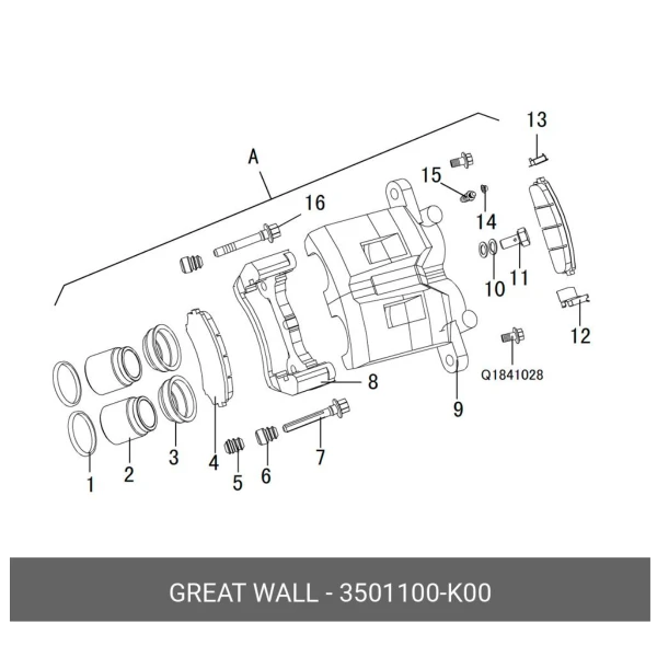 Caliper para great wall safe 2.2 - Calipers | ClickRepuestos